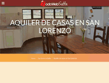 Tablet Screenshot of alquilersanlorenzo.todowebsalta.com.ar