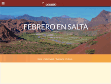 Tablet Screenshot of febrero.todowebsalta.com.ar