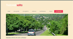 Desktop Screenshot of inmobiliariasensanlorenzo.todowebsalta.com.ar