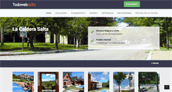 Desktop Screenshot of lacaldera.todowebsalta.com.ar