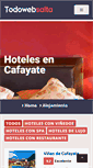 Mobile Screenshot of hotelesencafayate.todowebsalta.com.ar