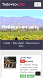 Mobile Screenshot of bodegasensalta.todowebsalta.com.ar