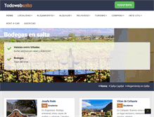 Tablet Screenshot of bodegasensalta.todowebsalta.com.ar