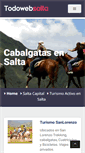 Mobile Screenshot of nortecabalgatas.todowebsalta.com.ar
