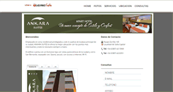 Desktop Screenshot of ankarasuites.todowebsalta.com.ar
